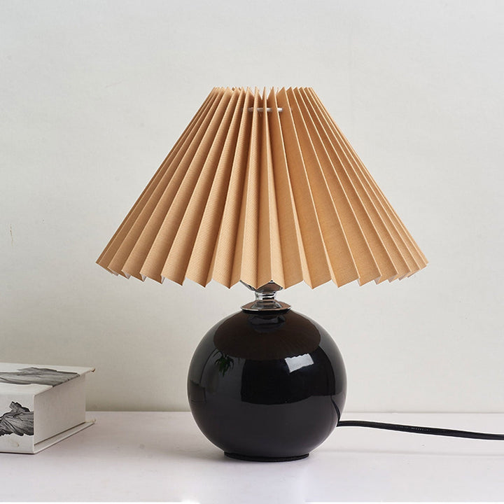 Moderne Keramisk Bordlampe i Flere Farver