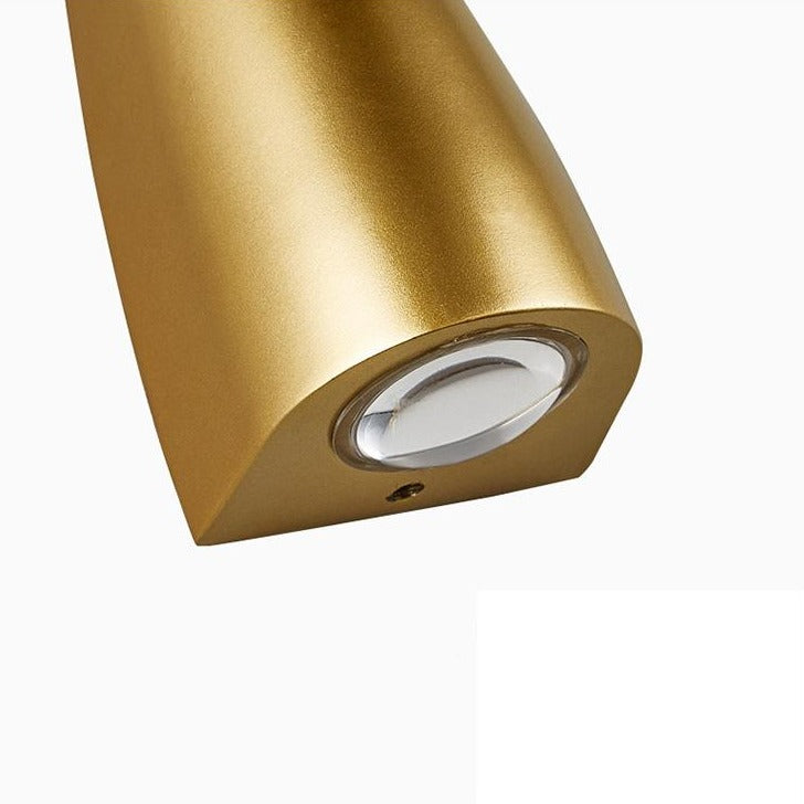 Moderne 2-Lyskilde LED Væglampe i Guld, Sort eller Hvid