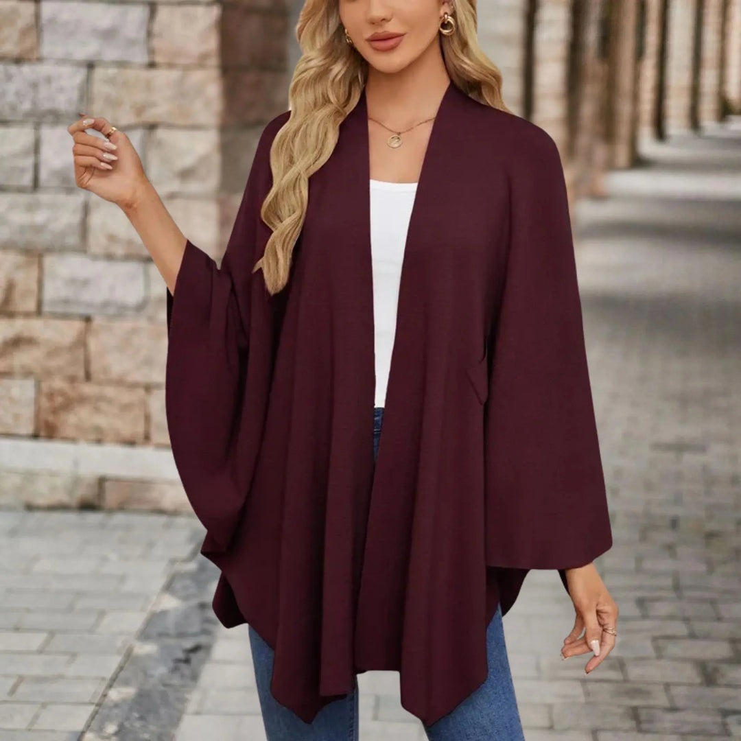 Briana™ | Elegant Draperet Poncho