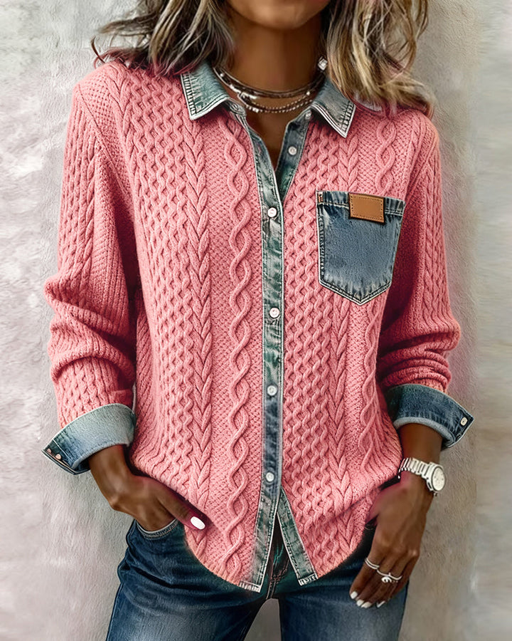 "Flora™ | Langærmet Bluse"