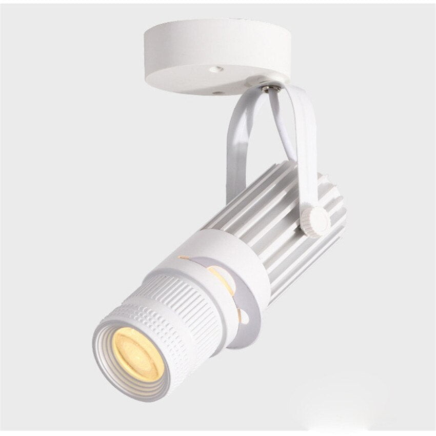Justerbar Dæmpbar LED Loftlampe i Børstet Nikkel