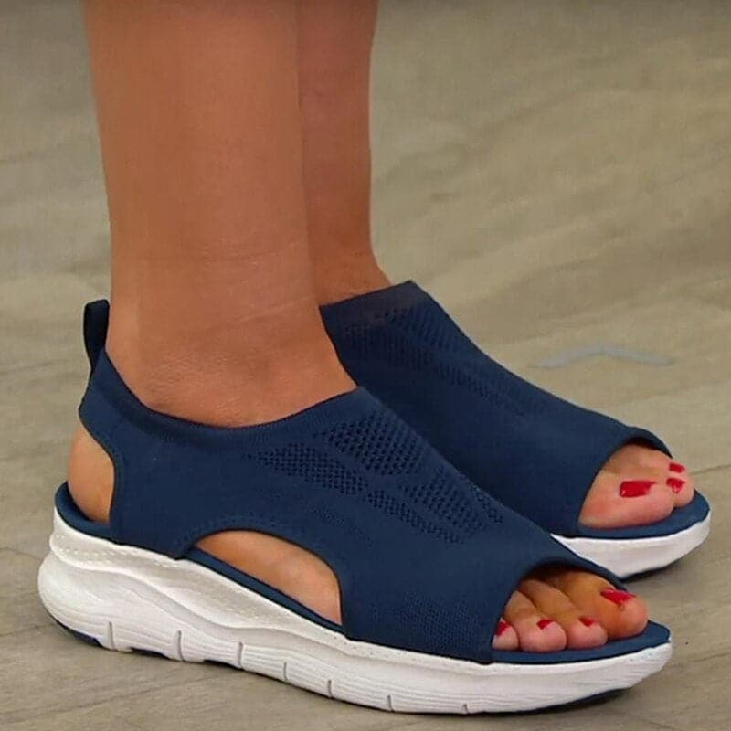 Anja | Komfortable dammes forårs sandaler med åben tå