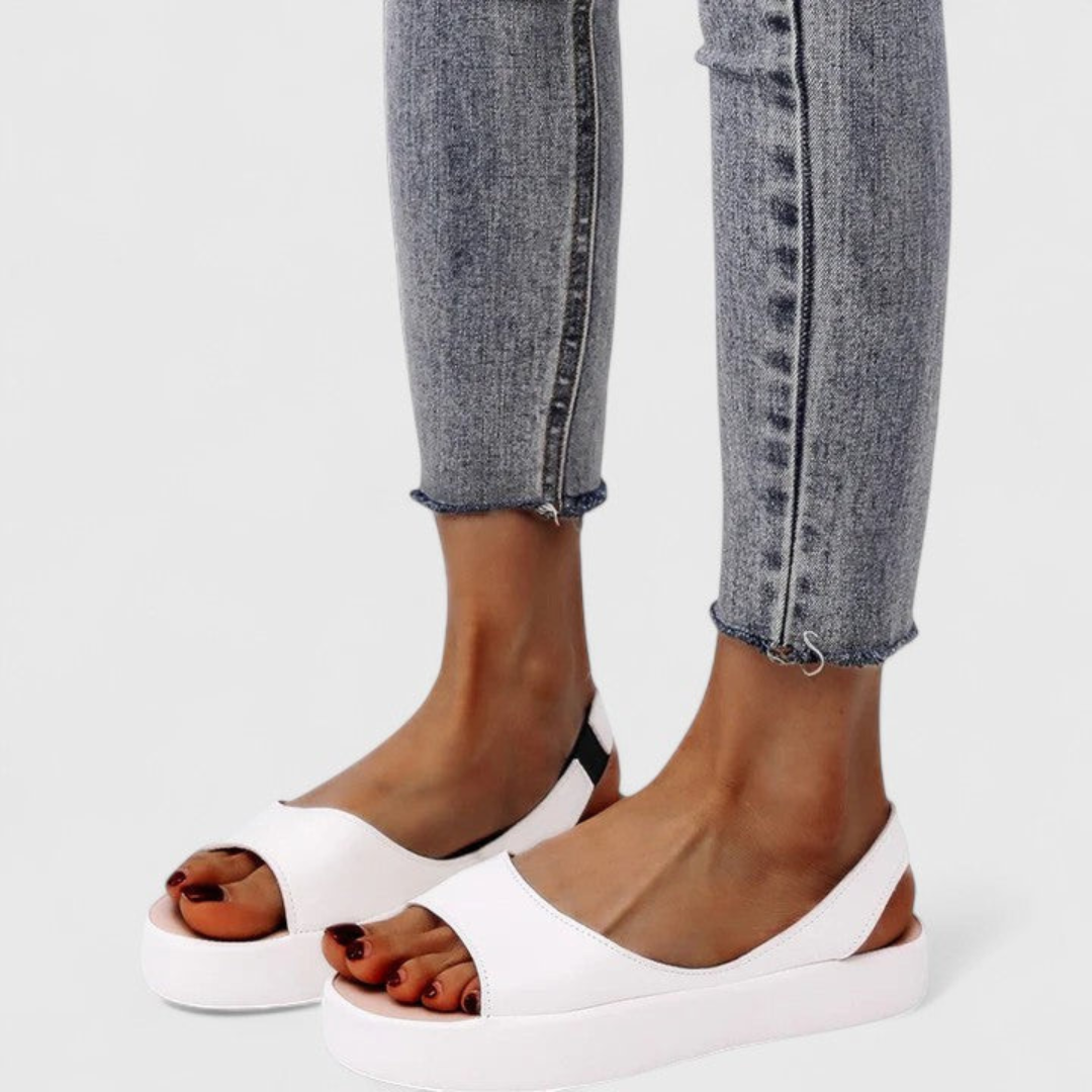 Elsa | Dame Platform Slingback Sandaler