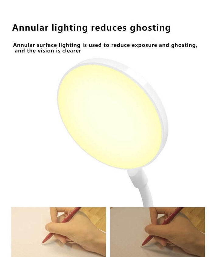 Genopladelig LED Skrivebordslampe med Øjenbeskyttelse