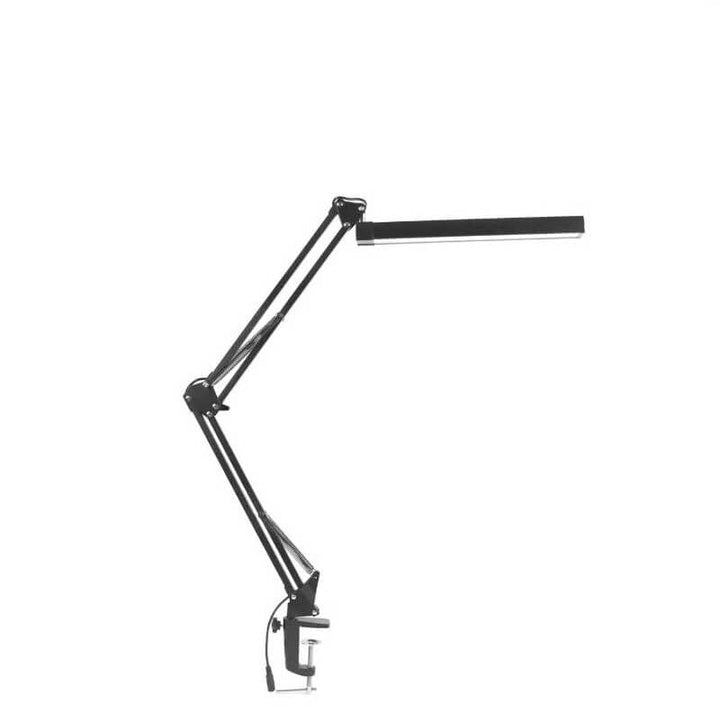 Justerbar LED Klemmedesk Lampe med USB Strøm