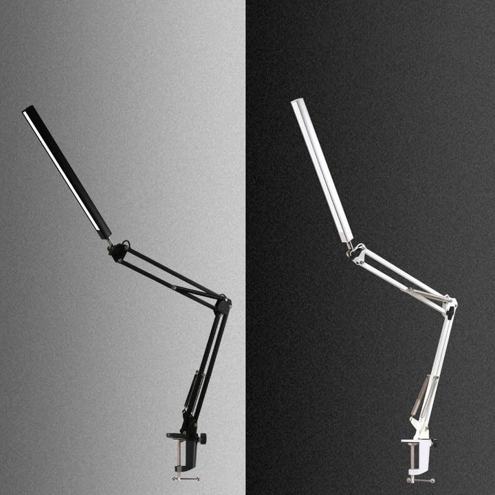 Justerbar LED Klemmedesk Lampe med USB Strøm