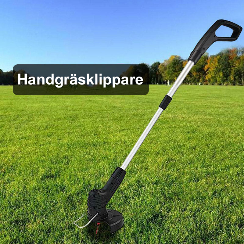 Justerbar Letvægts Plæne Trimmer med Kompakt Design