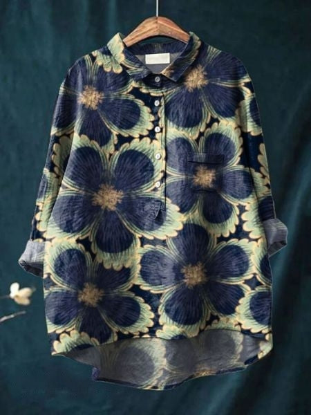 Monette™ | Blomstret Bluse