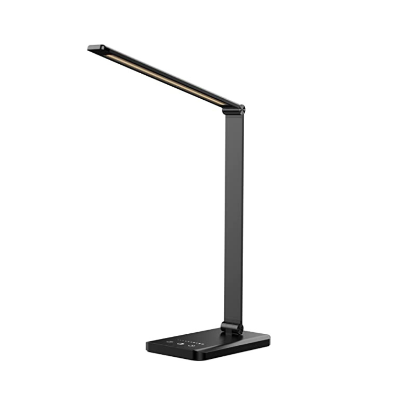 Dæmpbar LED Skrivebordslampe med USB og Touch Kontrol