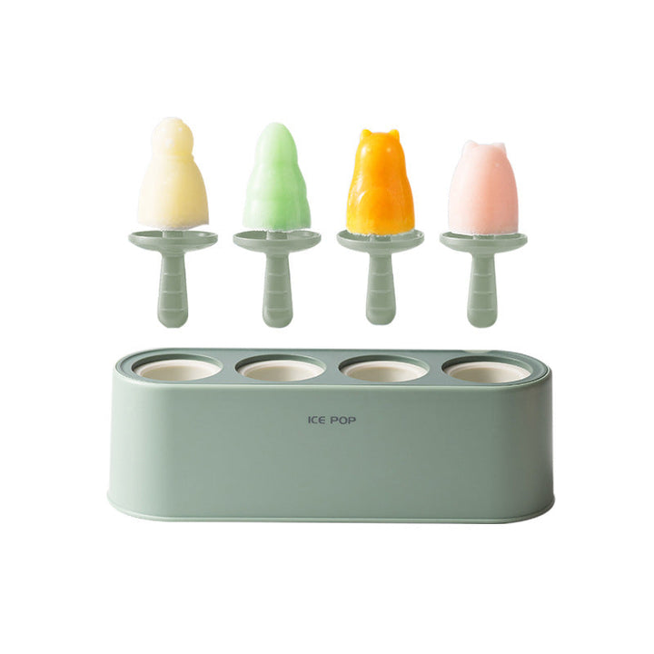 Silicone Isvaffel Form Sæt med Drypbakke