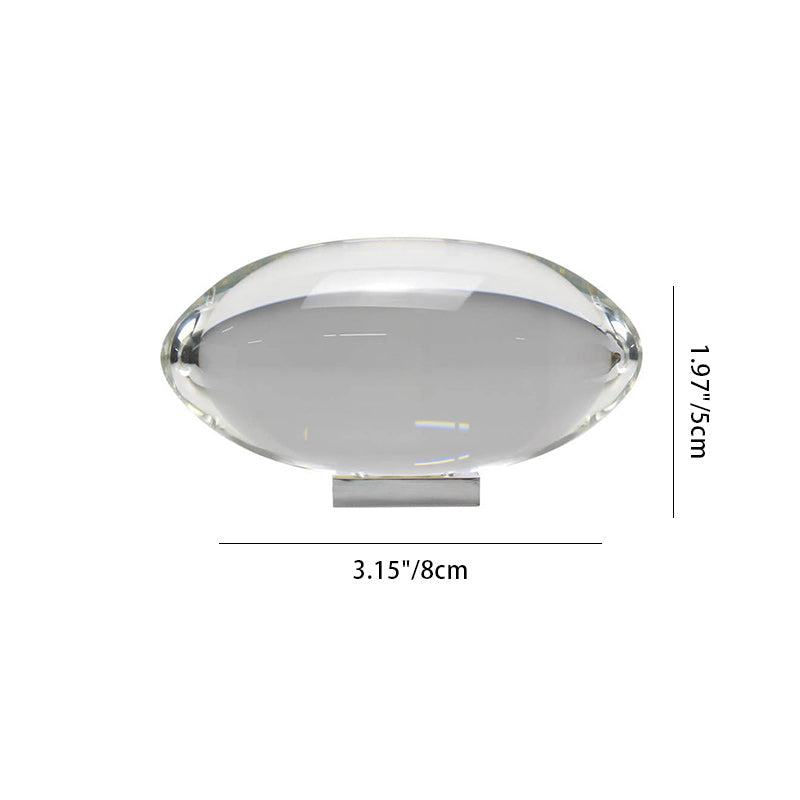Stilfuld LED Bordlampe med Krystalprojektion