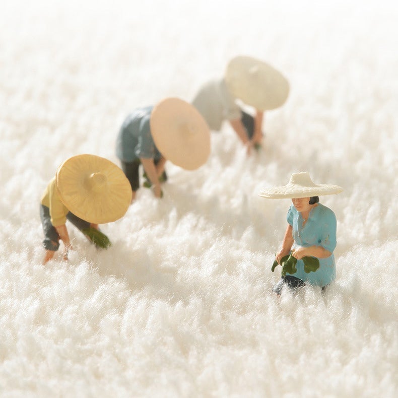 Skridsikker Mikrofiber Badeværelsesmåtte med Blomsterdesign