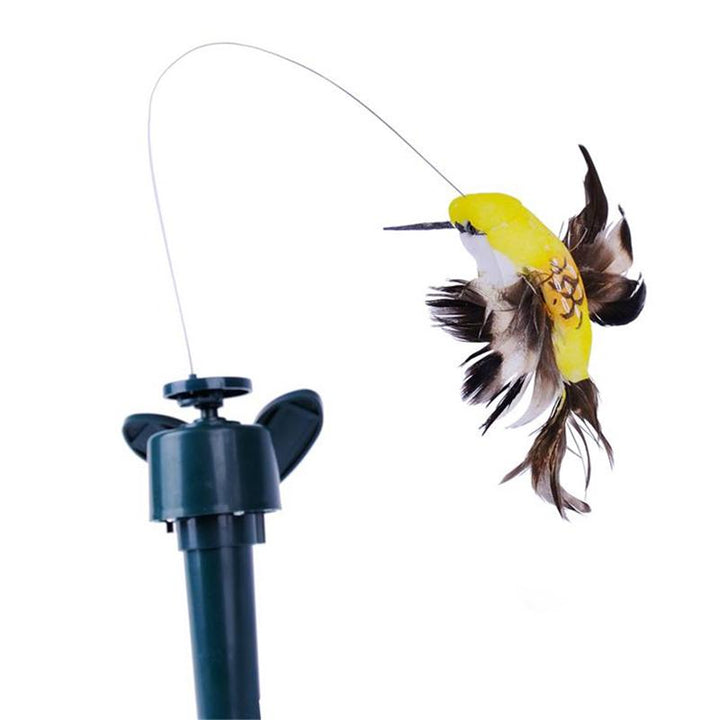 Solcelledrevet Dansende Kolibri og Sommerfugl Have Dekoration