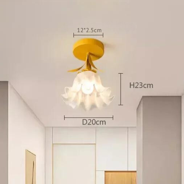 Elegant Akryl Loftlampe med Minimalistisk Design