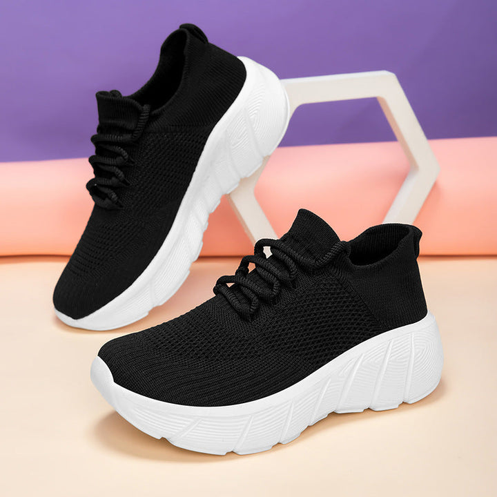 Chunky sneakers til kvinder med kraftig sål