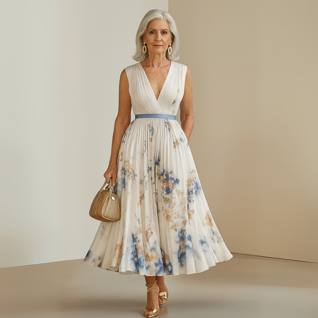 Maureen™ | Let og flowy sommer maxi kjole