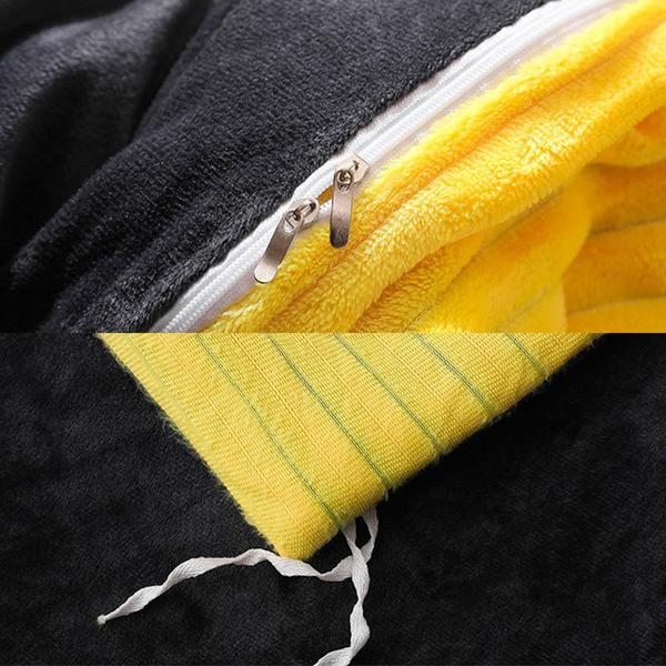 Tykt Dobbelt-Sidet Corduroy Velvet Sengetøj