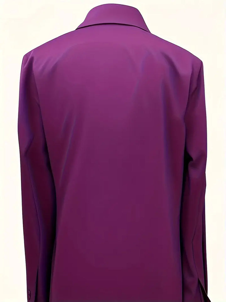Eva™ | Luksus Satin V-Hals Bluse
