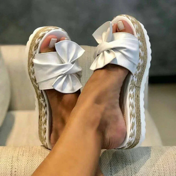 Nadine | Dame Forår Sløjfe Slip-On Sandaler
