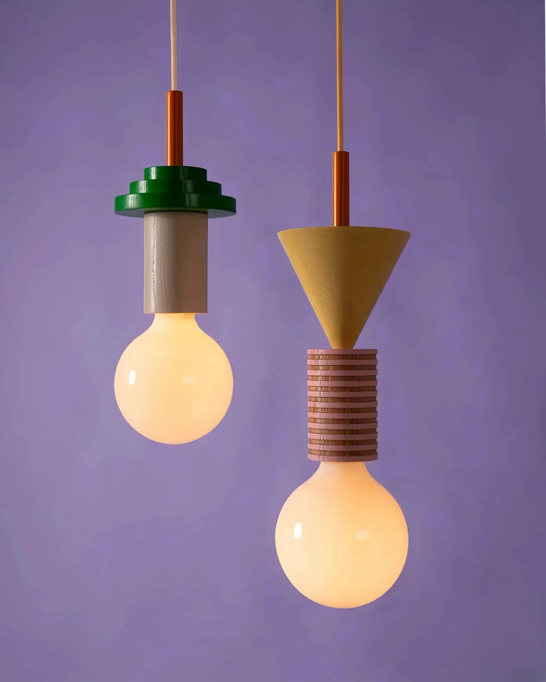 Geometrisk Lysekrone i Metal og Glas - Moderne Design