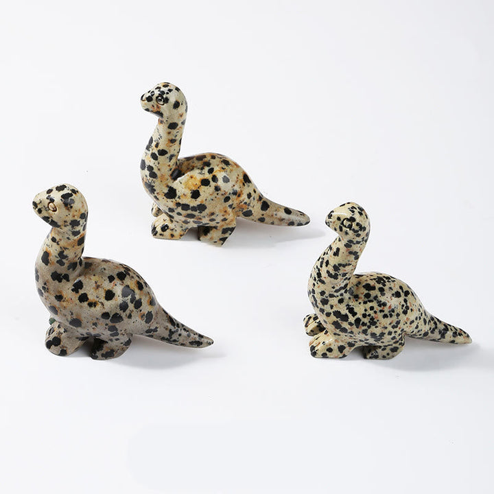 Naturlig Krystal Dinosaur Figurine 2,5 Tommer