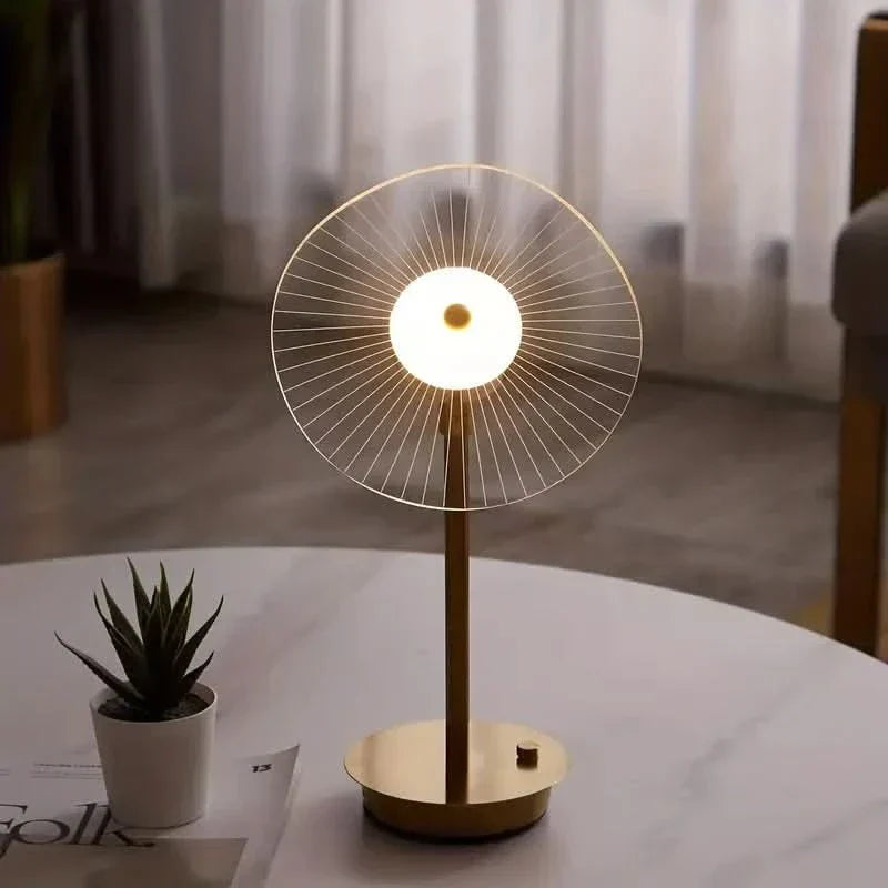 Dæmpbar Justerbar LED Bordlampe i Jern