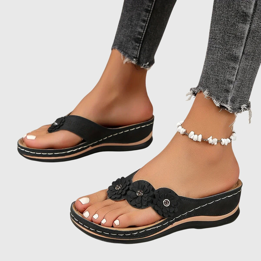 Nicole | Dame Trendy Casual Slip-On Sandaler