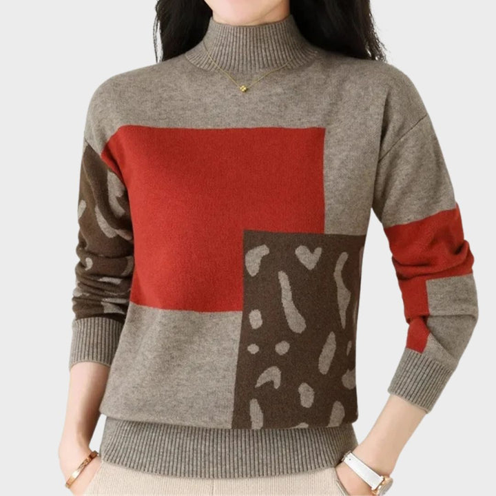 Harmony™ | Komfortabel Høj Krave Sweater