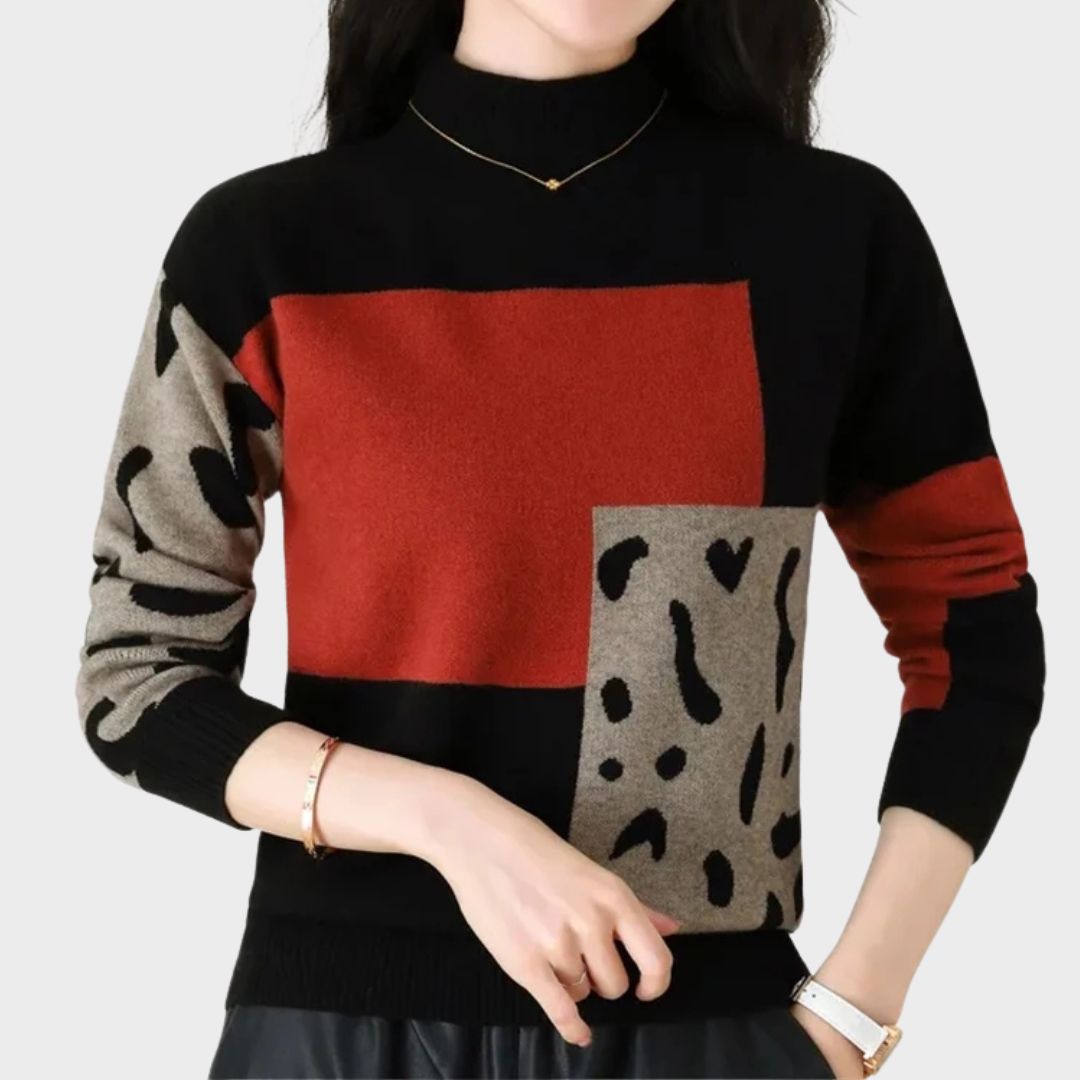 Harmony™ | Komfortabel Høj Krave Sweater