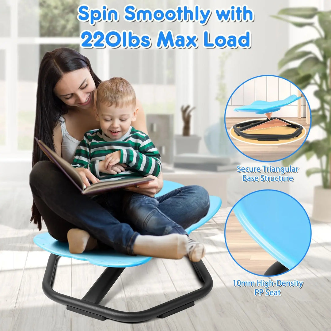 360 Grad Drejelig Sæde til Børn med Ergonomisk Design