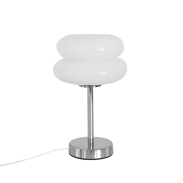 Dæmpbar Trådløs LED Bordlampe med Glaskuppel