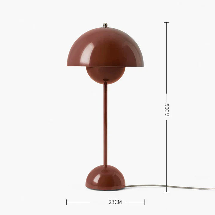 Genopladelig Trådløs Bordlampe med Justerbar Lysstyrke og Farvemuligheder