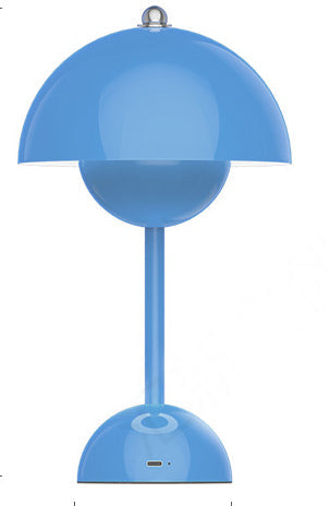 Genopladelig LED Bordlampe med Touch-Control og 8 Farver