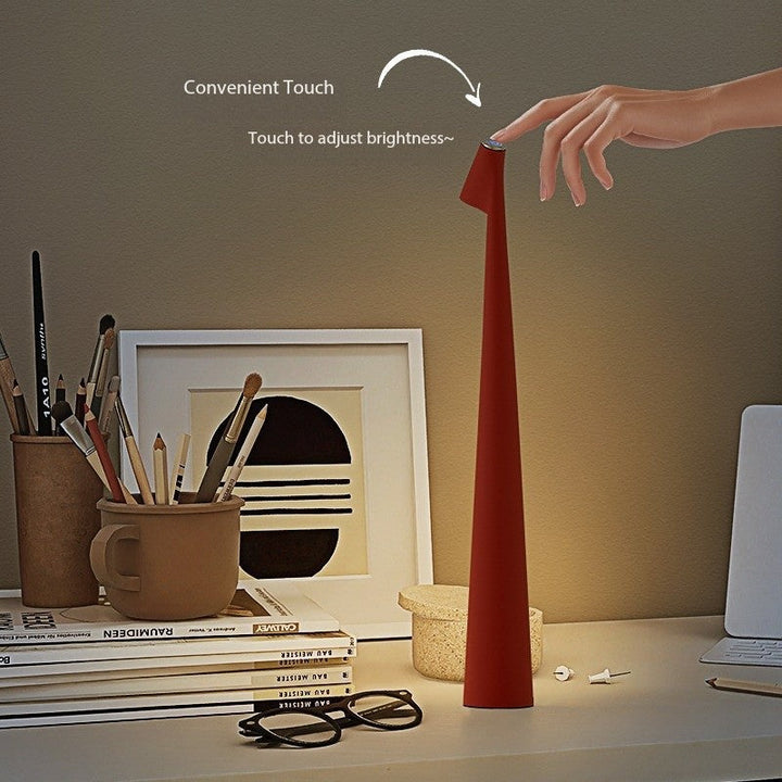Genopladelig Touch Bordlampe med Dæmpning og Farver