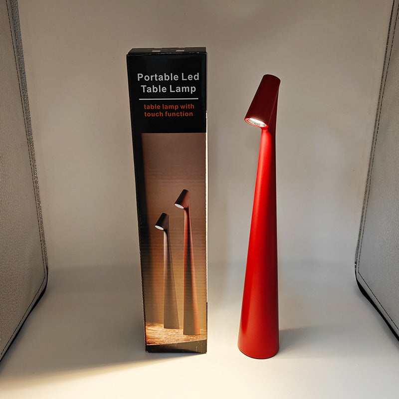 Genopladelig Touch Bordlampe med Dæmpning og Farver