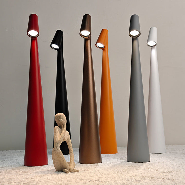 Genopladelig Touch Bordlampe med Dæmpning og Farver