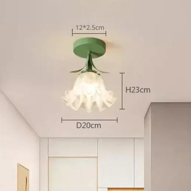 Elegant Akryl Loftlampe med Minimalistisk Design