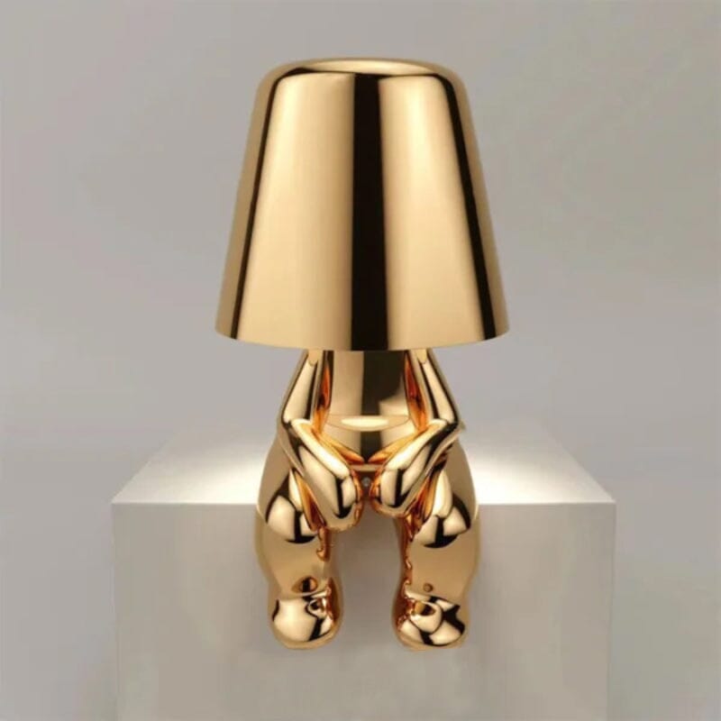 Justerbar Figur Bordlampe med USB-Opladning