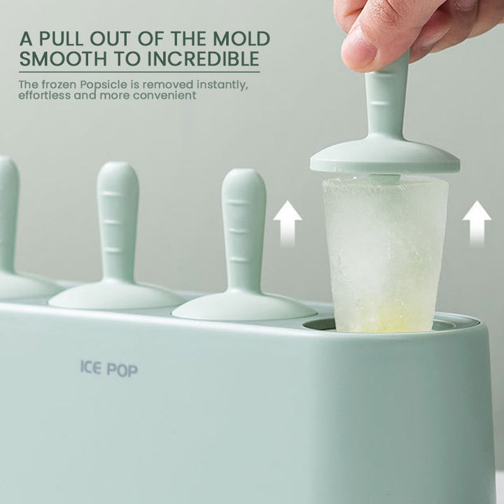 Silicone Isvaffel Form Sæt med Drypbakke