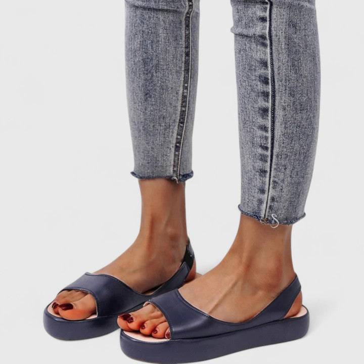 Elsa | Dame Platform Slingback Sandaler