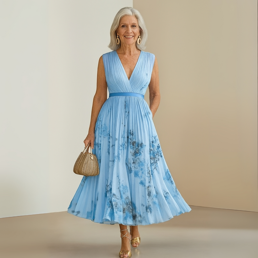 Maureen™ | Let og flowy sommer maxi kjole