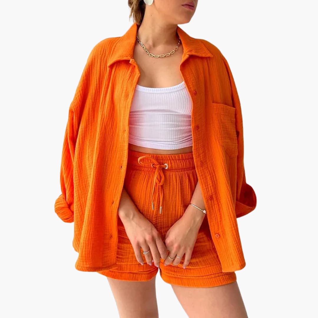 Rosa™ | Chic og Casual To-Delt Sæt
