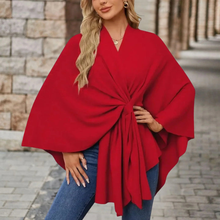 Briana™ | Elegant Draperet Poncho