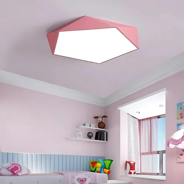 Justerbar Dæmpbar LED Loftlampe med Fjernbetjening