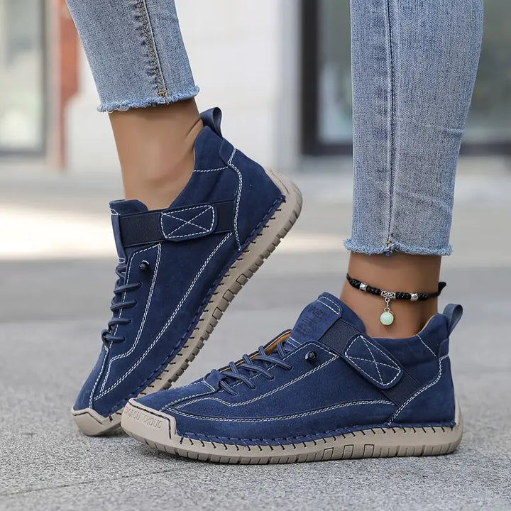 Andrea | Dame Orthopædiske Velcro Casual Sneakers