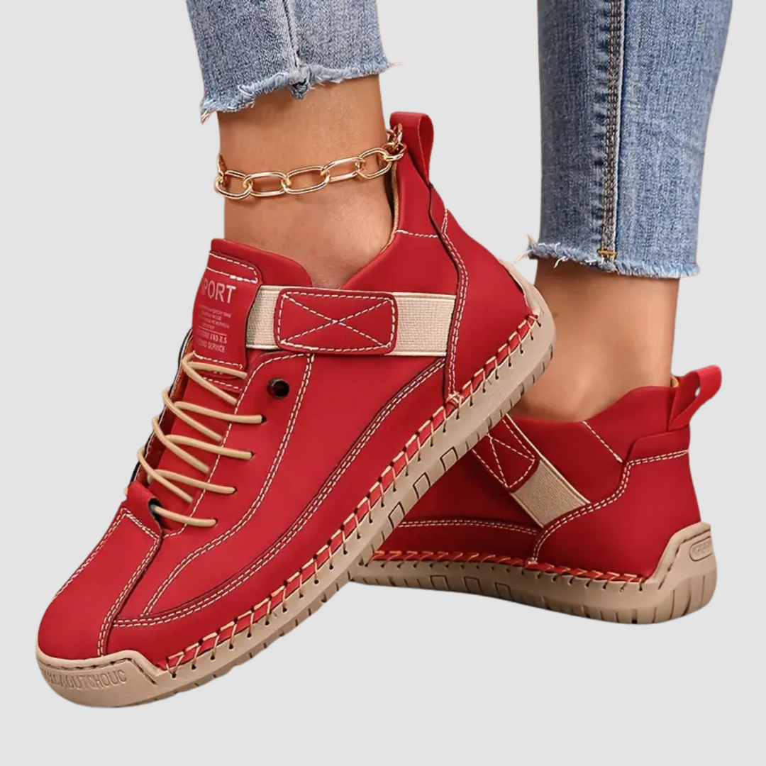 Andrea | Dame Orthopædiske Velcro Casual Sneakers