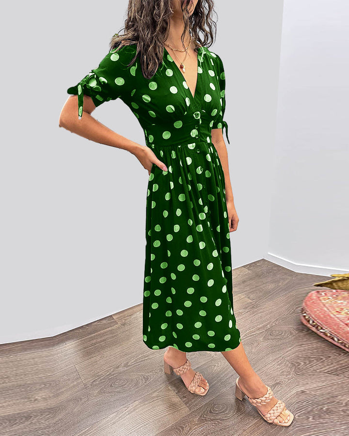 Bailey™ | Elegant Prikket Kjole
