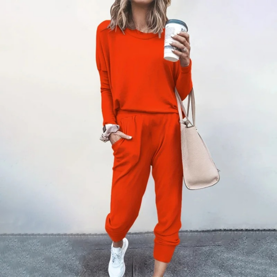 Nylie™ | Afslappet Jogger Lounge Sæt