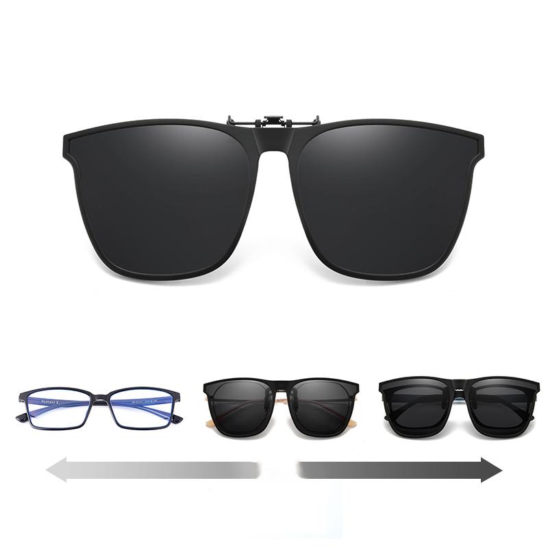 Polariserede Clip-On Solbriller med UV400 Beskyttelse