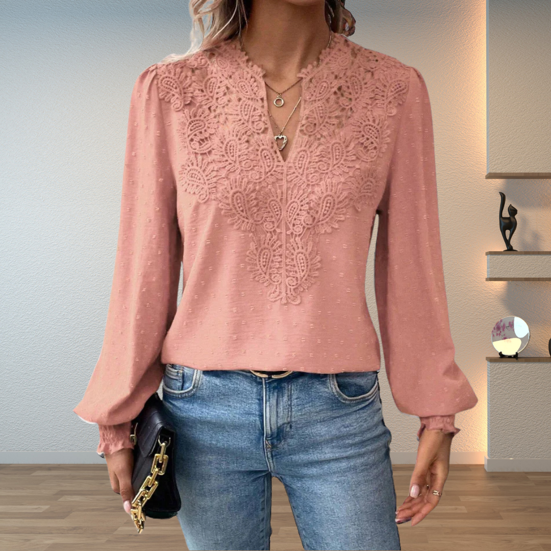 Colette™ | Letvægts, Elegant Bluse